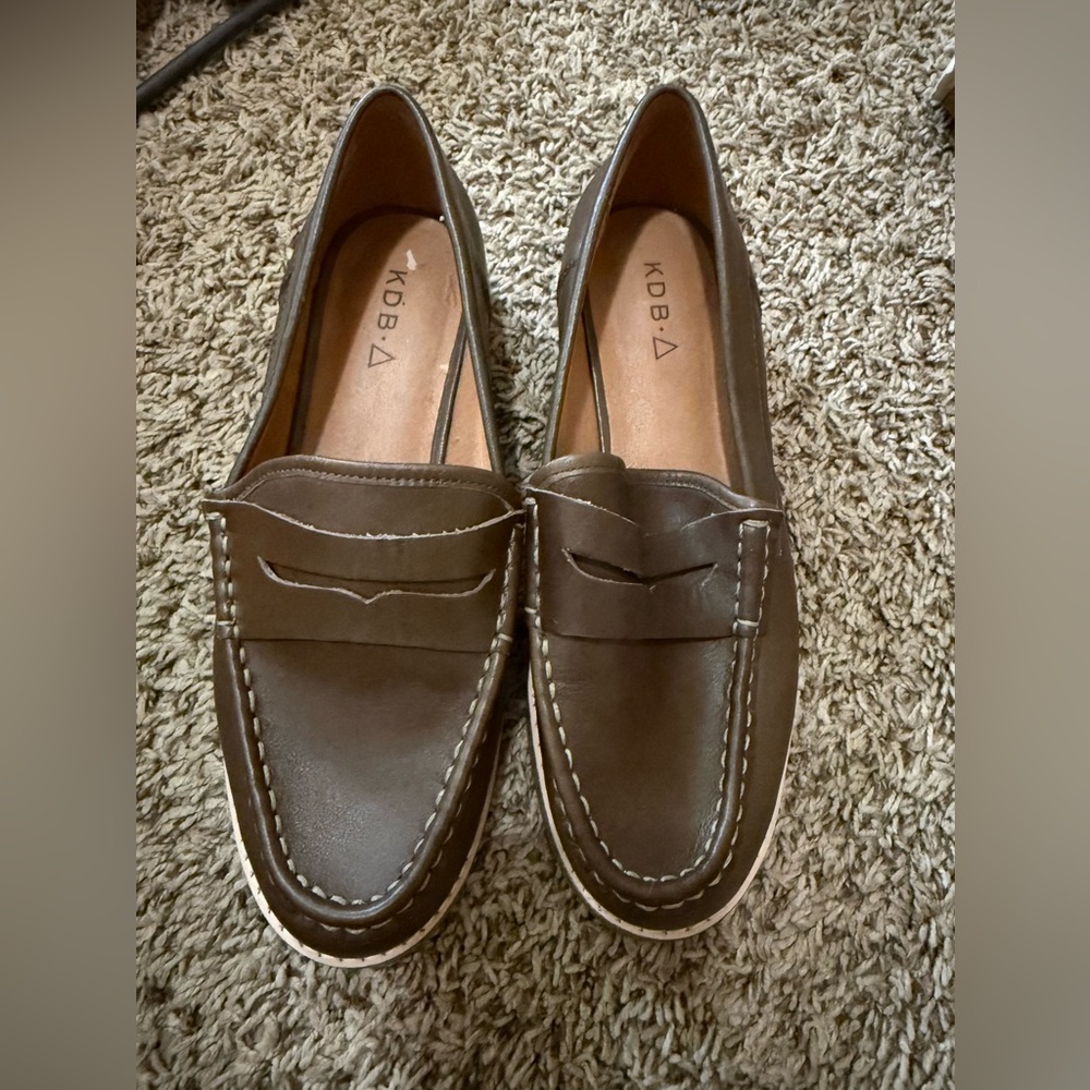 Kelsi Dagger Brown Loafers